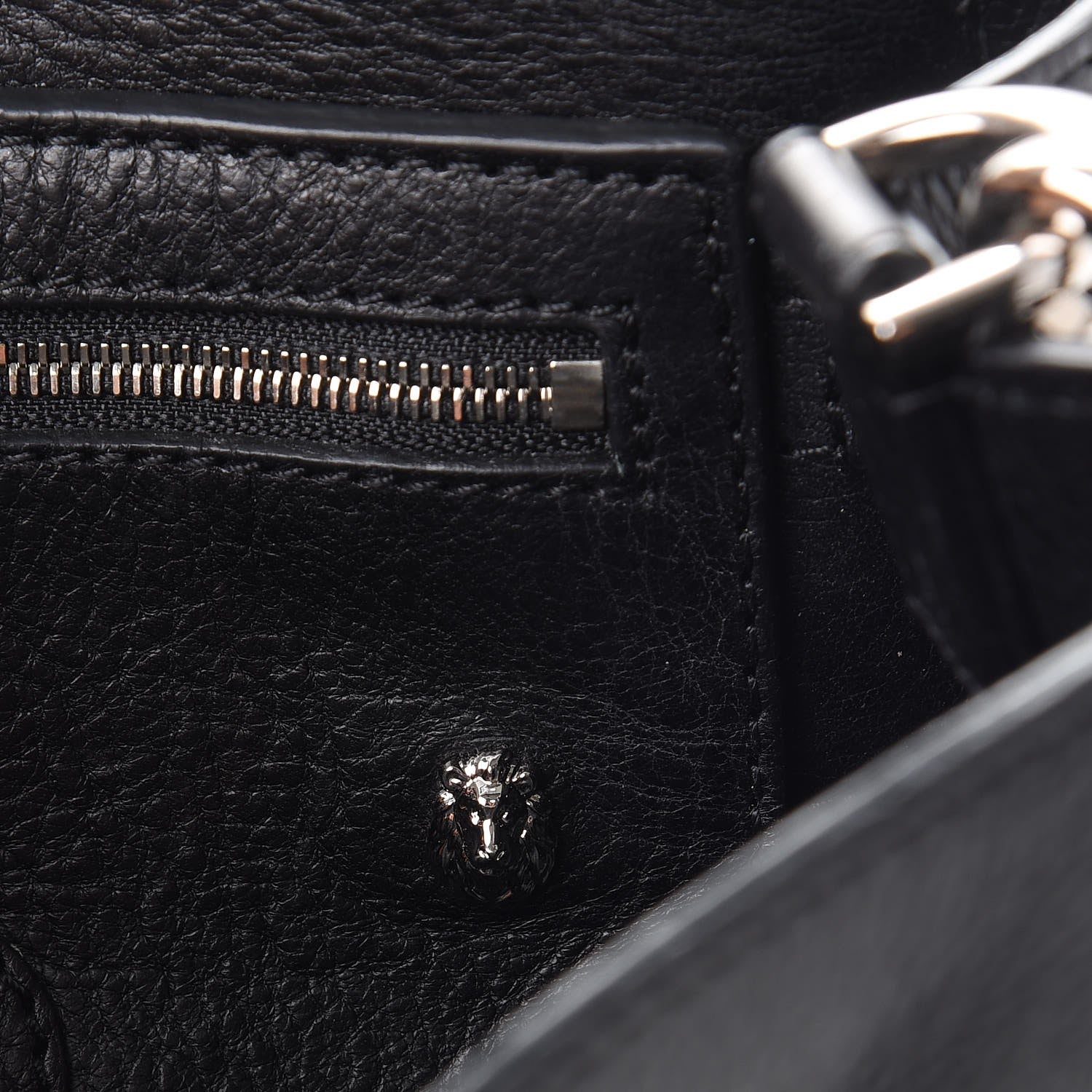Mulberry Natural Leather Mini Cara Delevingne Convertible Satchel Black 10 of 12