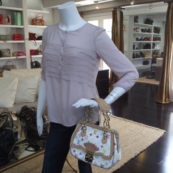 Monogram Multicolor Gracie MM White