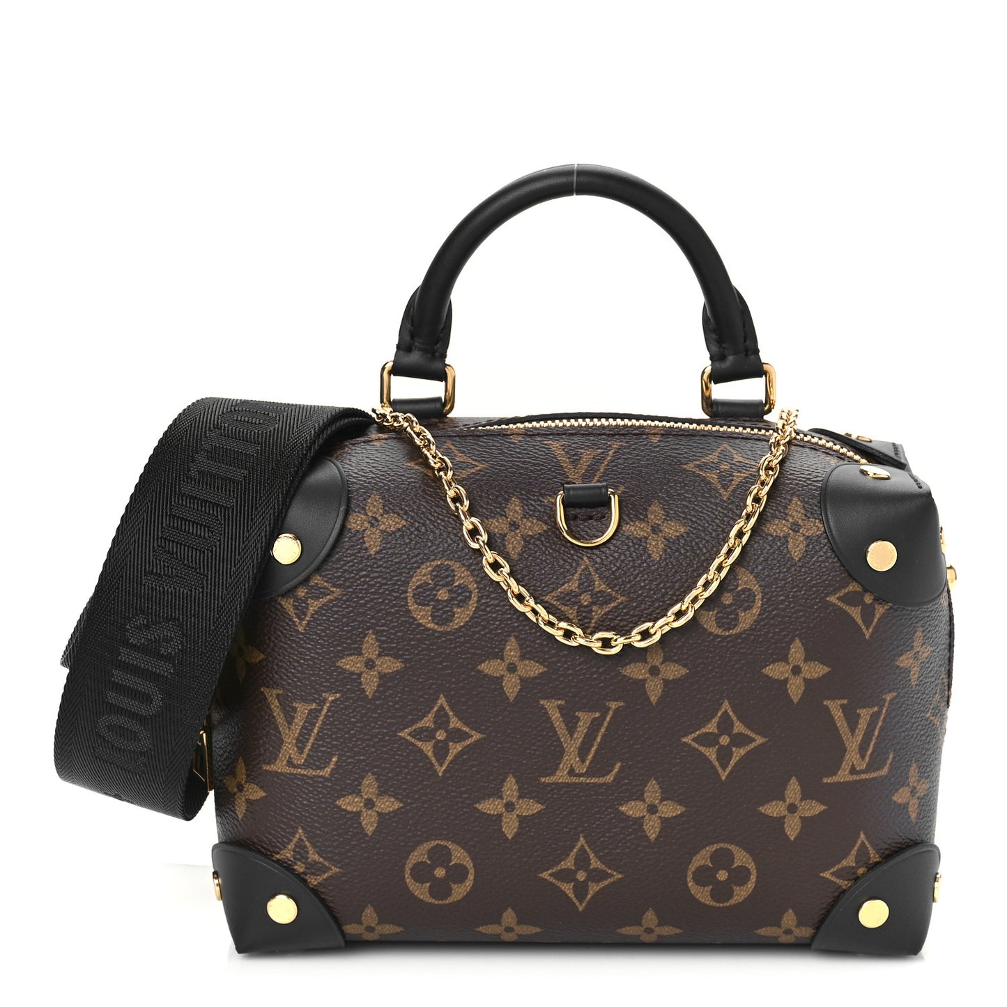 Monogram Petite Malle Souple Black