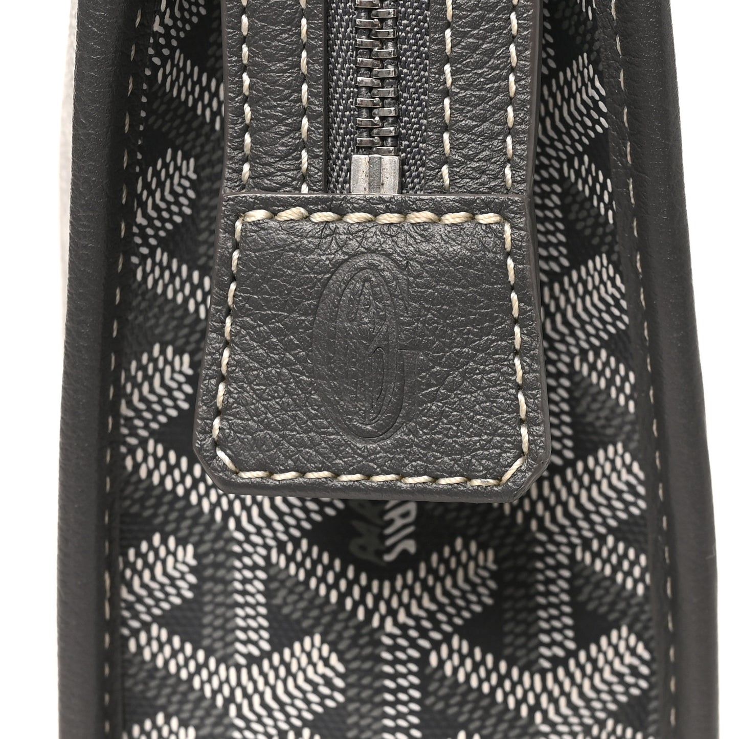 Goyardine Jouvence MM Toiletry Pouch Grey