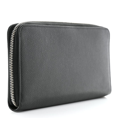 Louis Vuitton Taiga Zippy Organizer Wallet Black 3 of 10