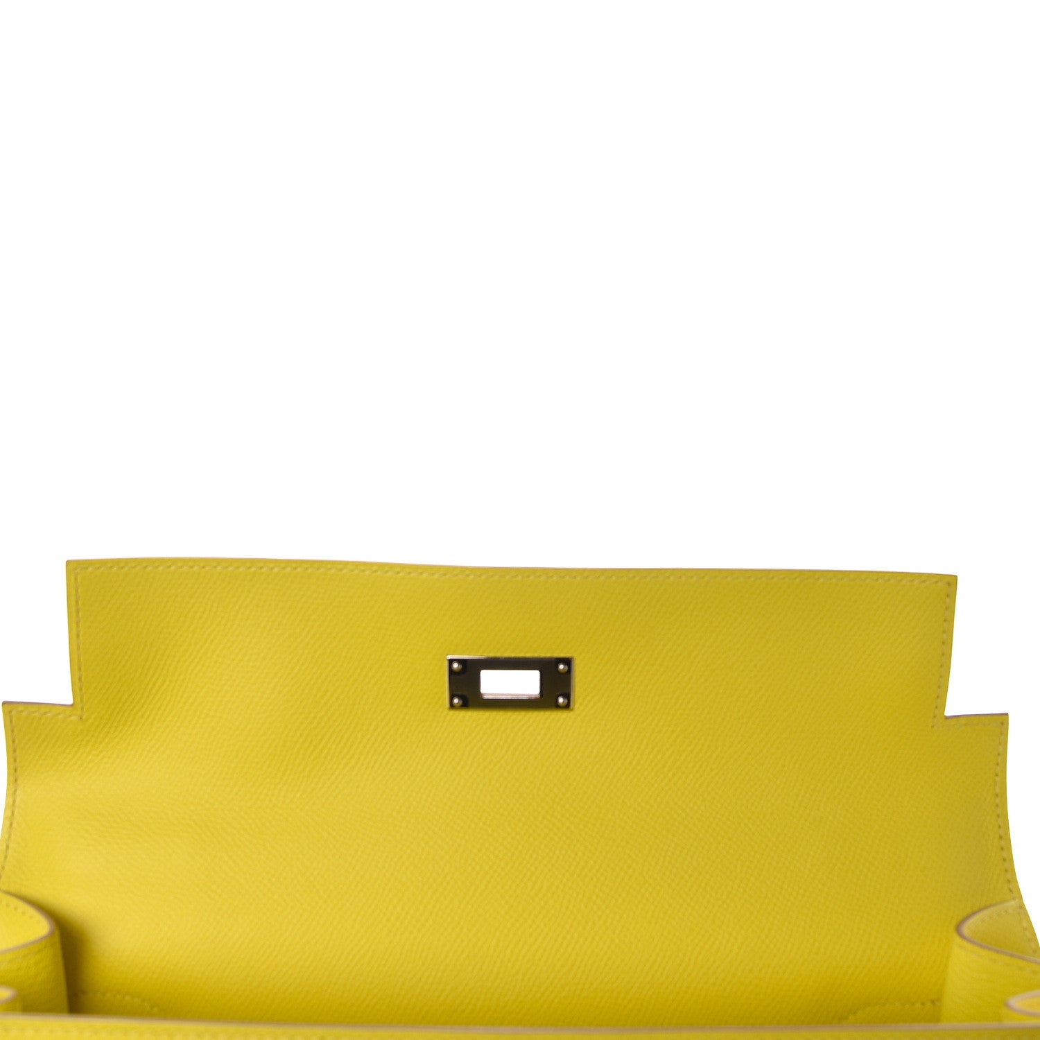 Hermes Epsom Kelly Sellier 32 Lime 15 of 39