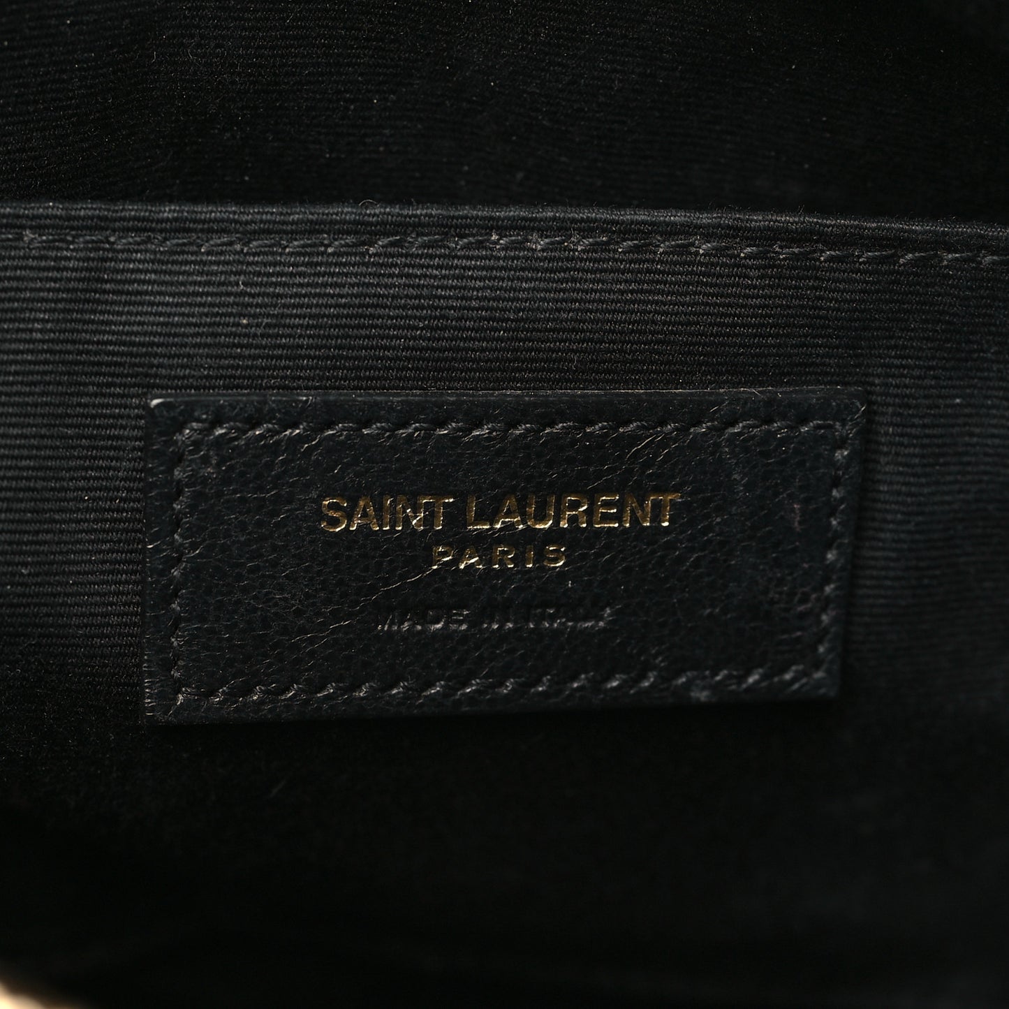 Calfskin Matelasse Monogram Lou Camera Bag Black