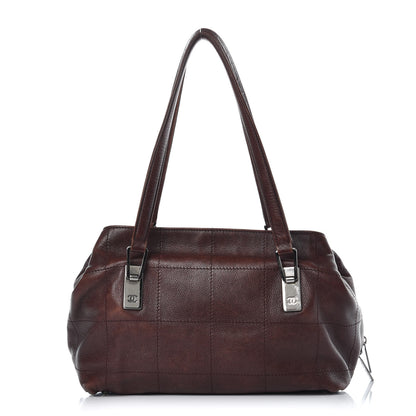 Chanel Caviar Chocolate Bar Quilted Shoulder Bag Brown 1 of 25