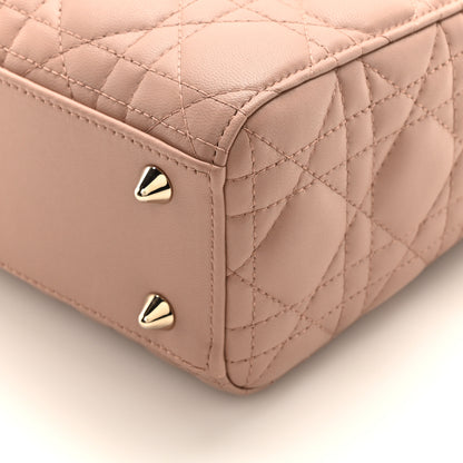 Christian Dior Lambskin Cannage Small My ABCDior Lady Dior Fard 9 of 9