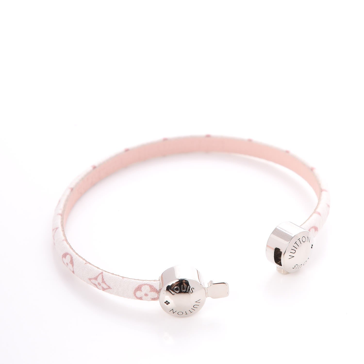 Louis Vuitton Monogram Mini Historic Bracelet 17 White 5 of 6