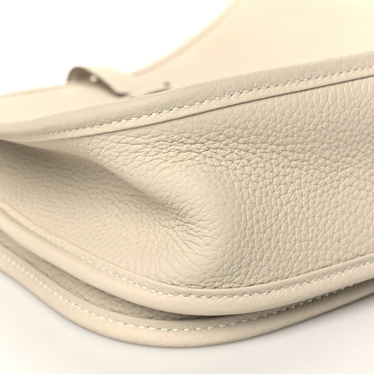 Hermes Taurillon Clemence Evelyne III PM Craie 9 of 11