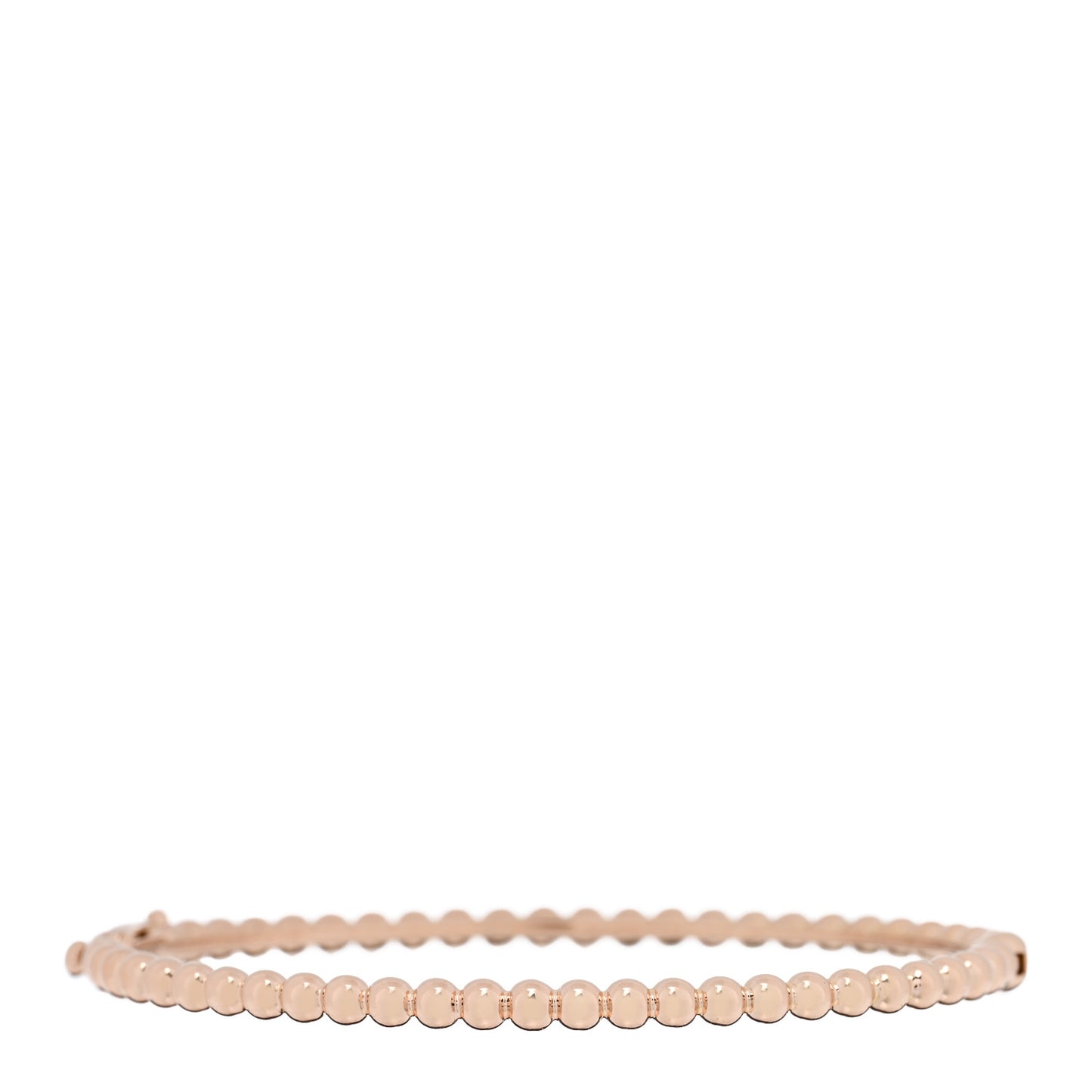 18K Rose Gold Perlee Pearls of Gold Bracelet M