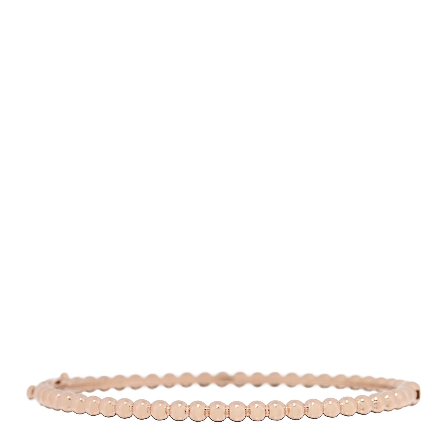 Van Cleef & Arpels 18K Rose Gold Perlee Pearls of Gold Bracelet M 2 of 5