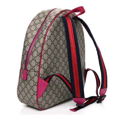 Gucci GG Supreme Monogram Punk Print Childrens Dome Backpack 3 of 10