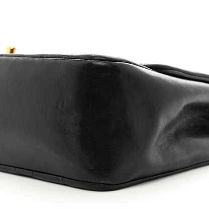Chanel Lambskin Medium Single Flap Black 10 of 12
