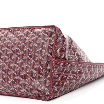 Goyard Goyardine Reversible Anjou GM Burgundy 12 of 24