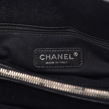 Chanel Caviar Quilted Shopping Tote Black 6 of 9