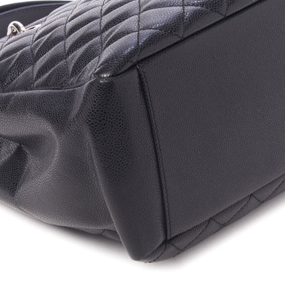 Chanel Caviar Quilted Grand Shopping Tote GST Black 6 of 9