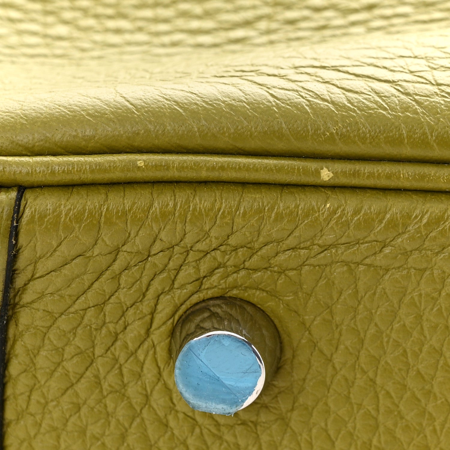 Hermes Taurillon Clemence Lindy 30 Vert Chartreuse 11 of 13