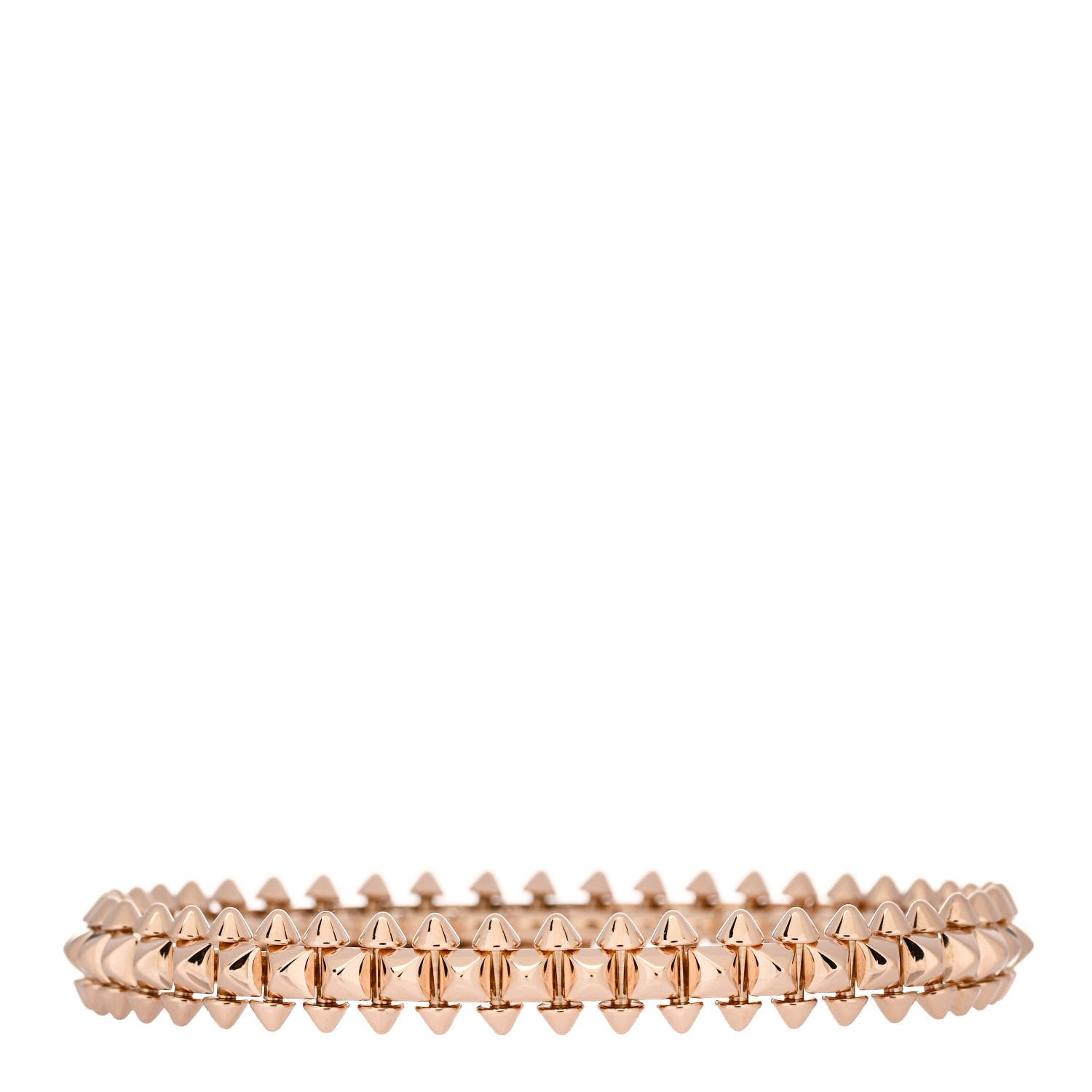 Cartier 18K Pink Gold Small Clash De Cartier Bracelet 16 2 of 4