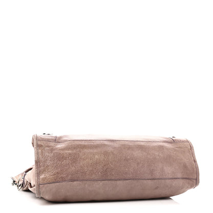 Balenciaga Agneau Classic Silver Hardware City Lilac 4 of 10