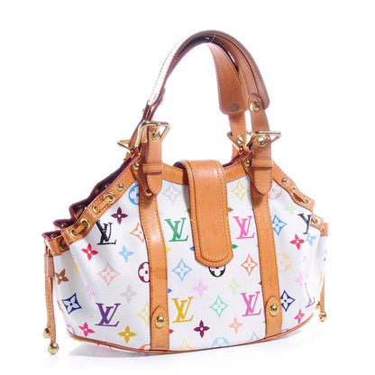 Louis Vuitton Monogram Multicolor Theda GM White 3 of 7