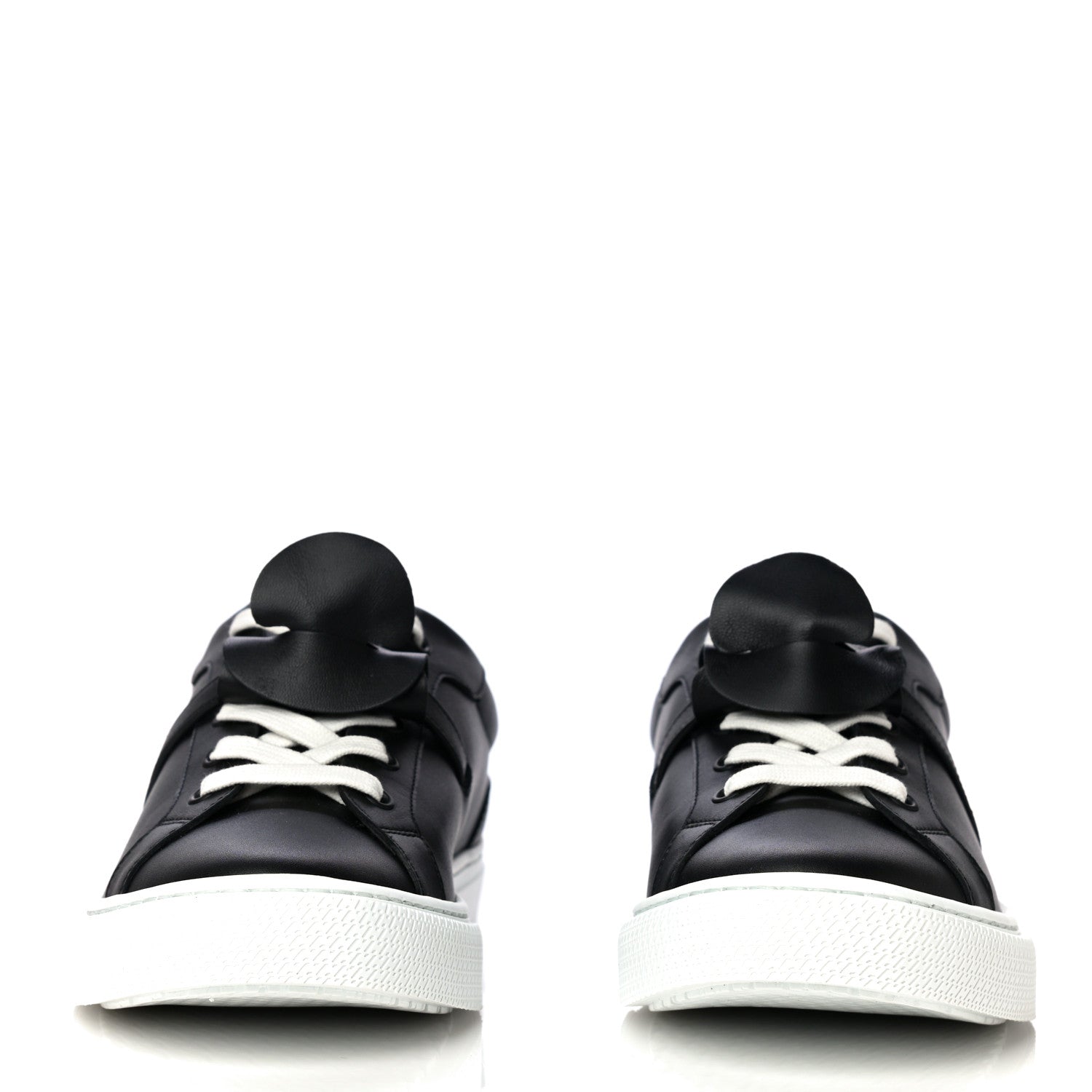 Hermes Calfskin Day Sneakers 40 Black 2 of 14