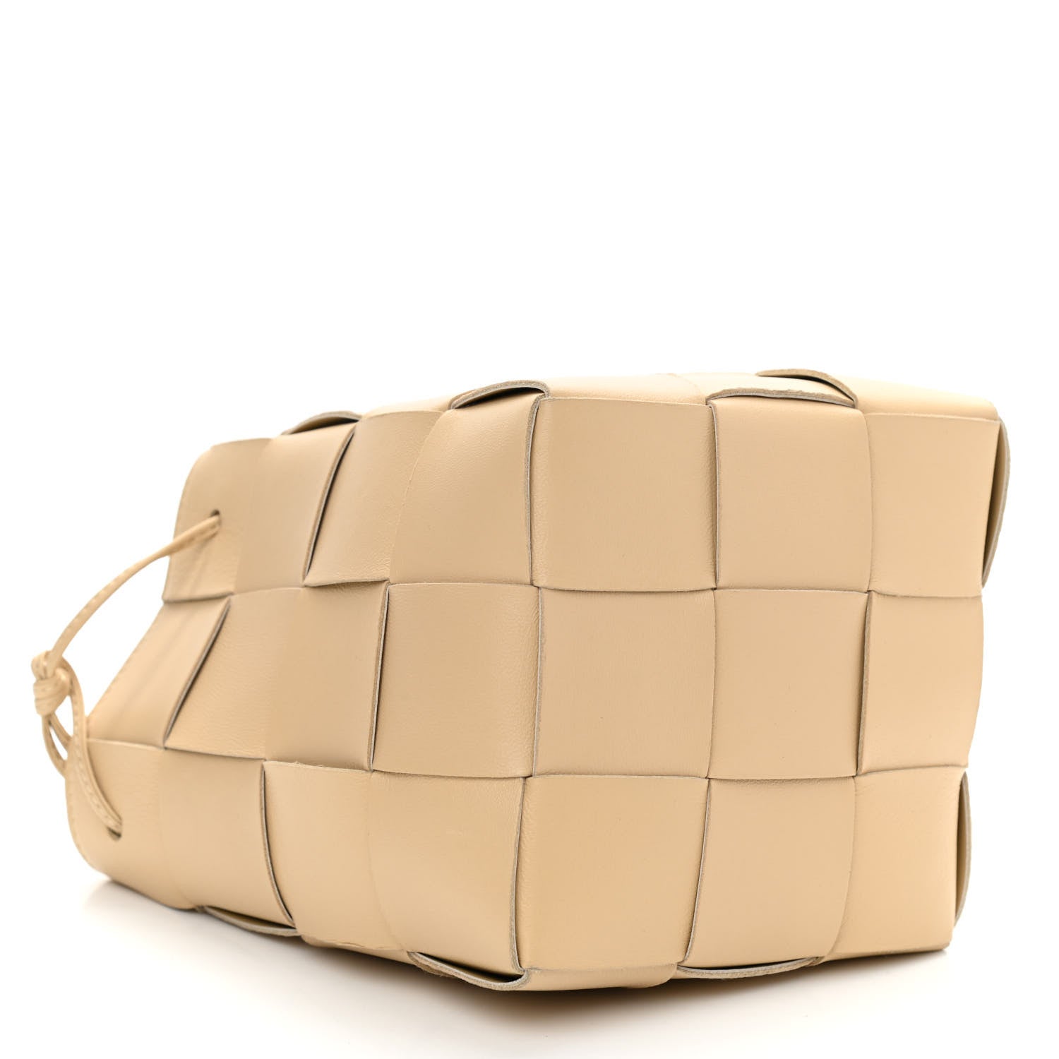 Bottega Veneta Nappa Maxi Intrecciato Cassette Bucket Bag Almond 4 of 11