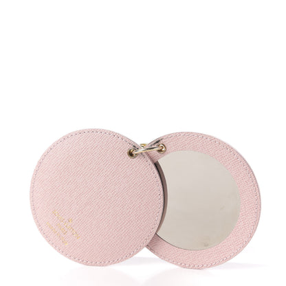Louis Vuitton Monogram LV Mirror Bag Charm Key Holder Rose Ballerine 3 of 4