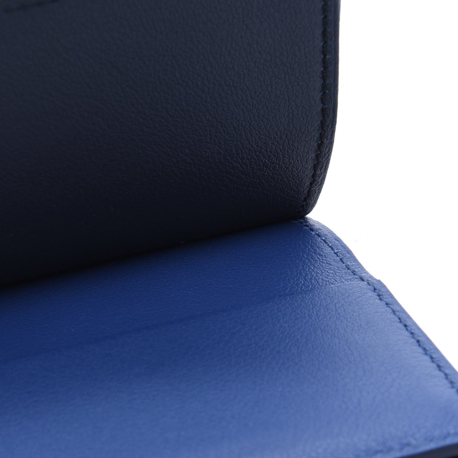 Hermes Swift Multiplis Card Holder Bleu Brighton Bleu Indigo 6 of 11