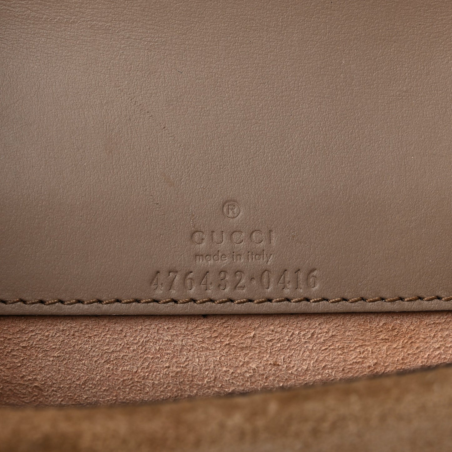 GG Supreme Monogram Super Mini Dionysus Shoulder Bag Taupe
