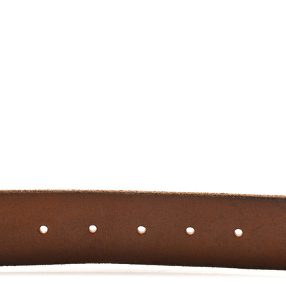 Gucci Faded Calfskin Double G 40mm Belt 90 36 Cuir 3 of 6