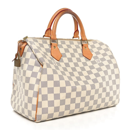 Louis Vuitton Damier Azur Speedy 30 3 of 13