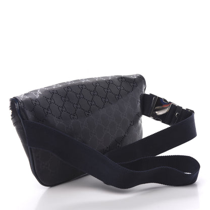 Gucci Imprime Monogram Belt Bag Navy 2 of 13