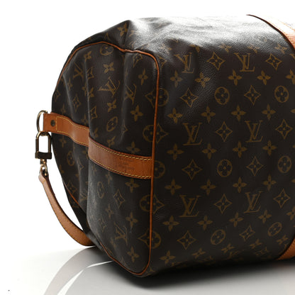 Louis Vuitton Monogram Keepall Bandouliere 55 7 of 21