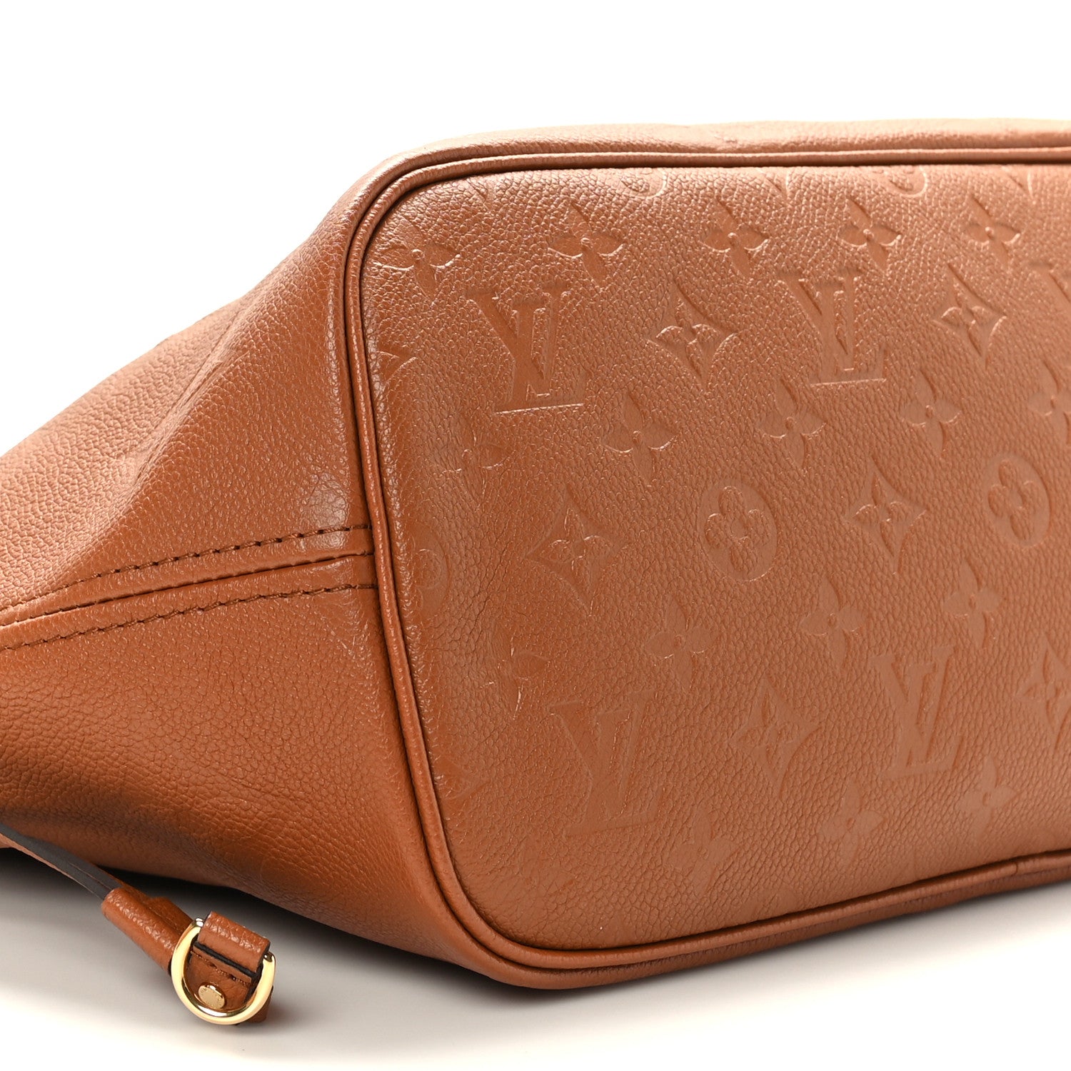 Louis Vuitton Empreinte Monogram Giant Neverfull MM Cognac 8 of 9