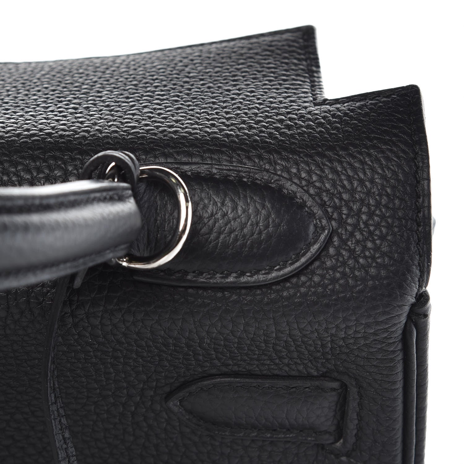 Hermes Togo Kelly Retourne 32 Black 33 of 42