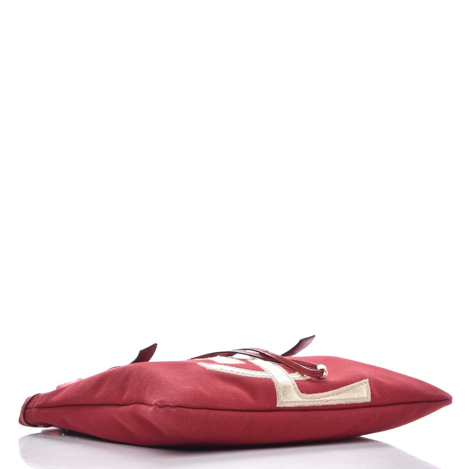 Saint Laurent Canvas Small Kahala Sac Red 4 of 10