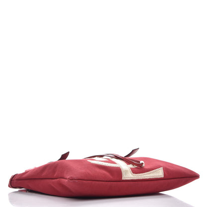 Saint Laurent Canvas Small Kahala Sac Red 4 of 10