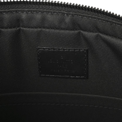 Louis Vuitton Calfskin Monogram Shadow Duo Messenger Black 7 of 10