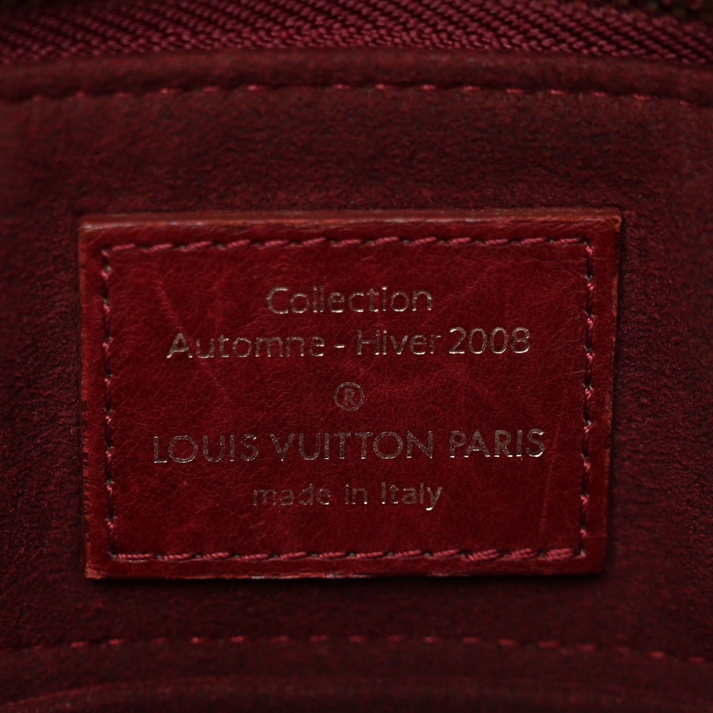 Monogram Paris Souple Whisper PM Burgundy