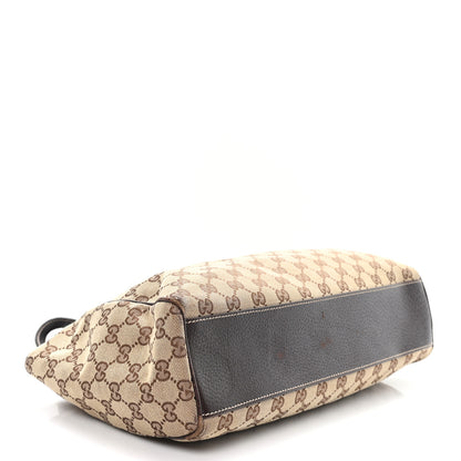 Gucci Monogram Medium Charmy Shoulder Bag Dark Brown 4 of 11