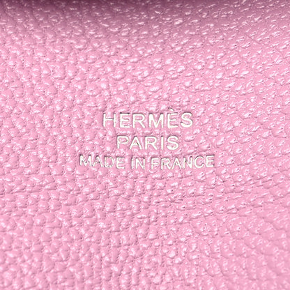 Hermes Chevre Mysore Bastia Verso Coin Purse Quebracho Mauve Sylvestre 6 of 11