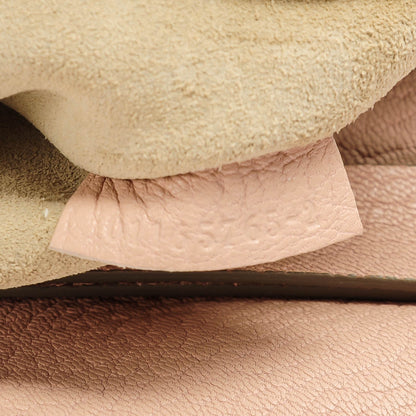 Chloe Grained Lambskin Drew Shoulder Bag Cement Pink 8 of 8