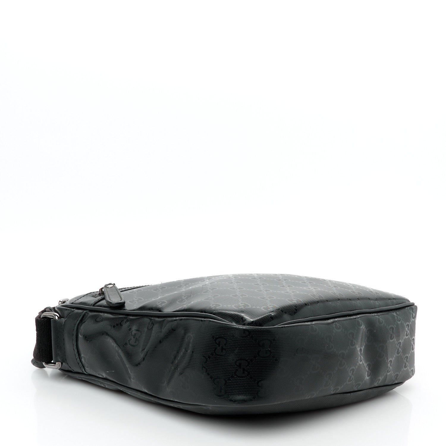 Gucci Imprime Monogram Medium Messenger Bag Black 4 of 12