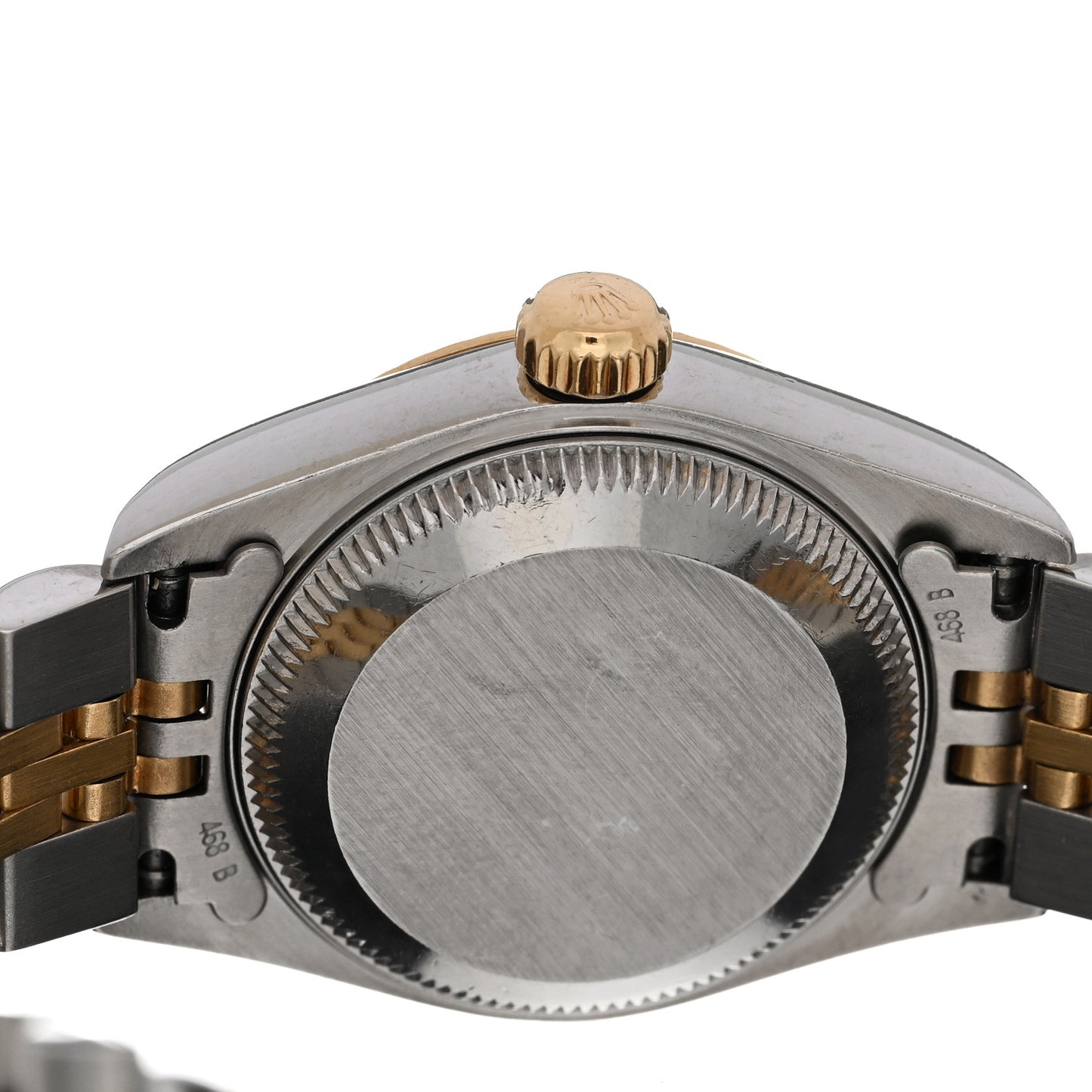 Stainless Steel 18K Yellow Gold Diamond 26mm Oyster Perpetual Datejust Watch Silver Jubilee 79173