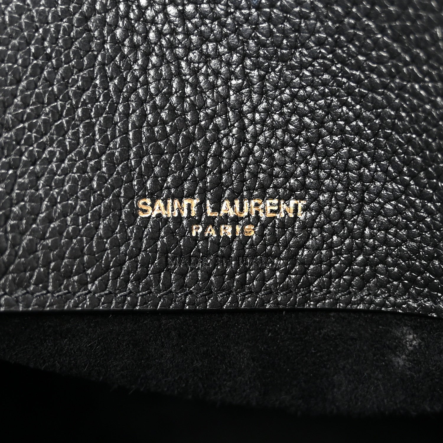 Saint Laurent Grained Calfskin Baby Sac De Jour Black 6 of 10