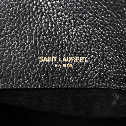 Saint Laurent Grained Calfskin Baby Sac De Jour Black 6 of 10