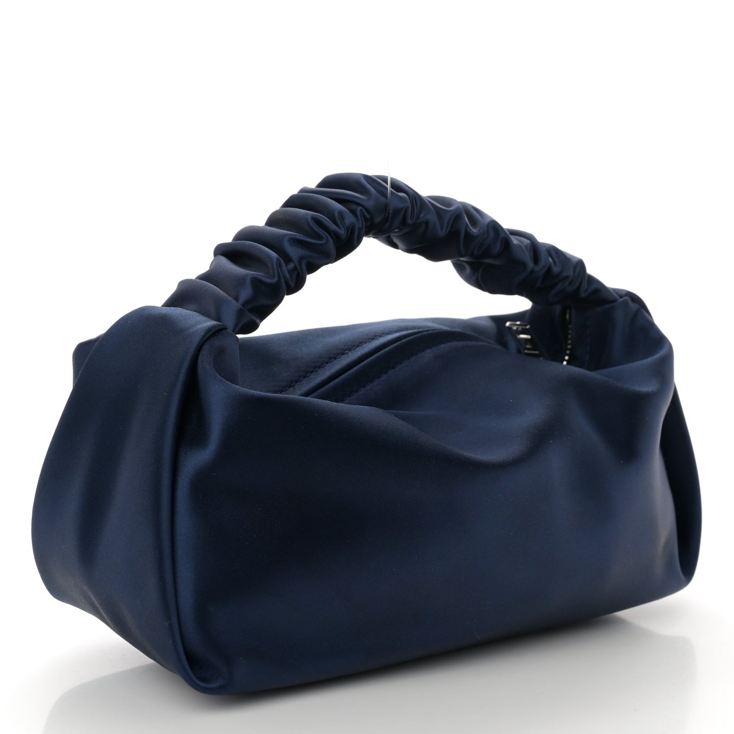 Satin Mini Scrunchie Bag Night Sky