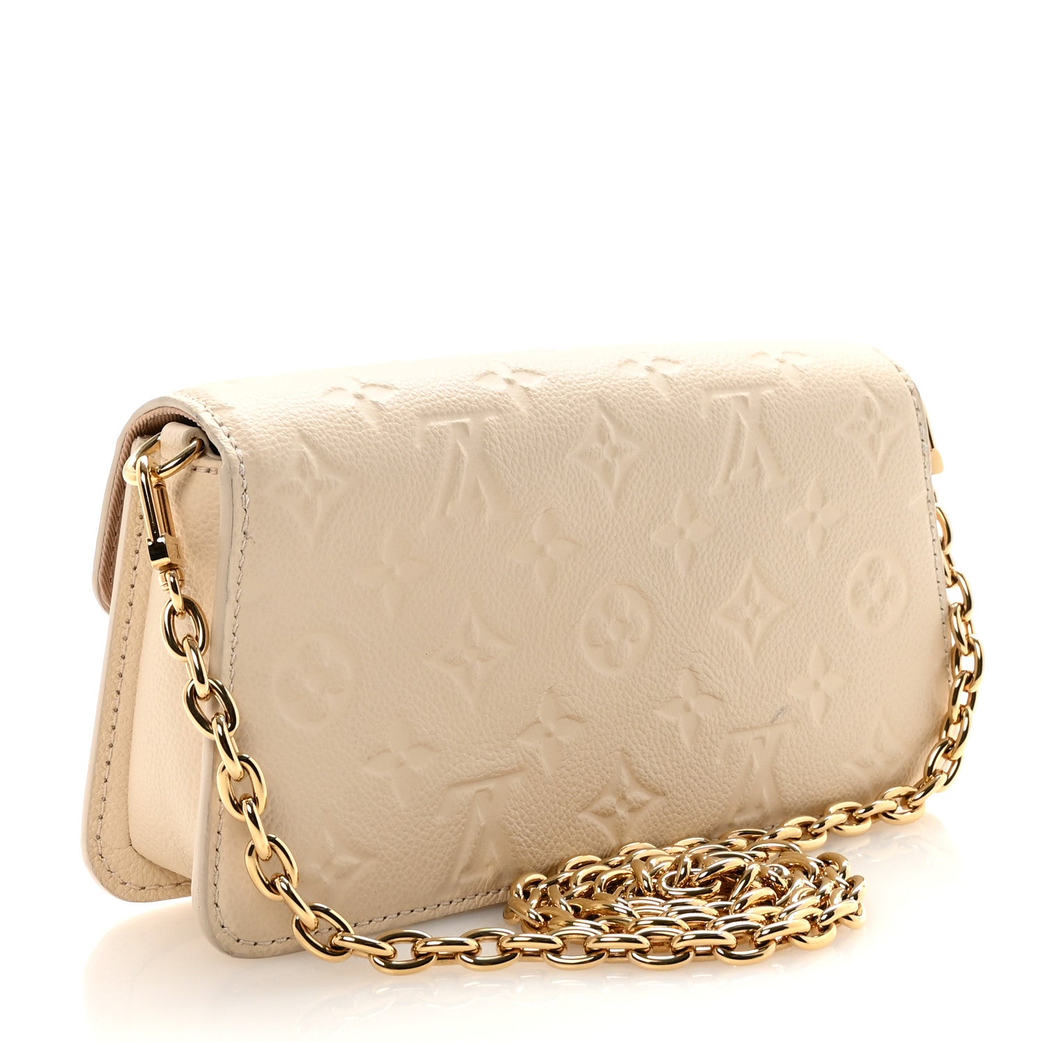 Louis Vuitton Empreinte Metis Wallet On Chain Cream 3 of 9