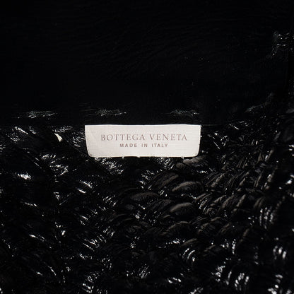 Bottega Veneta Vernice Lambskin Python Tote Nero Black 5 of 7