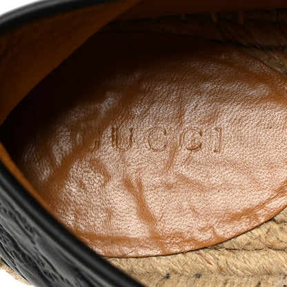 Gucci Microguccissima Signature Espadrilles 36 Black 8 of 9