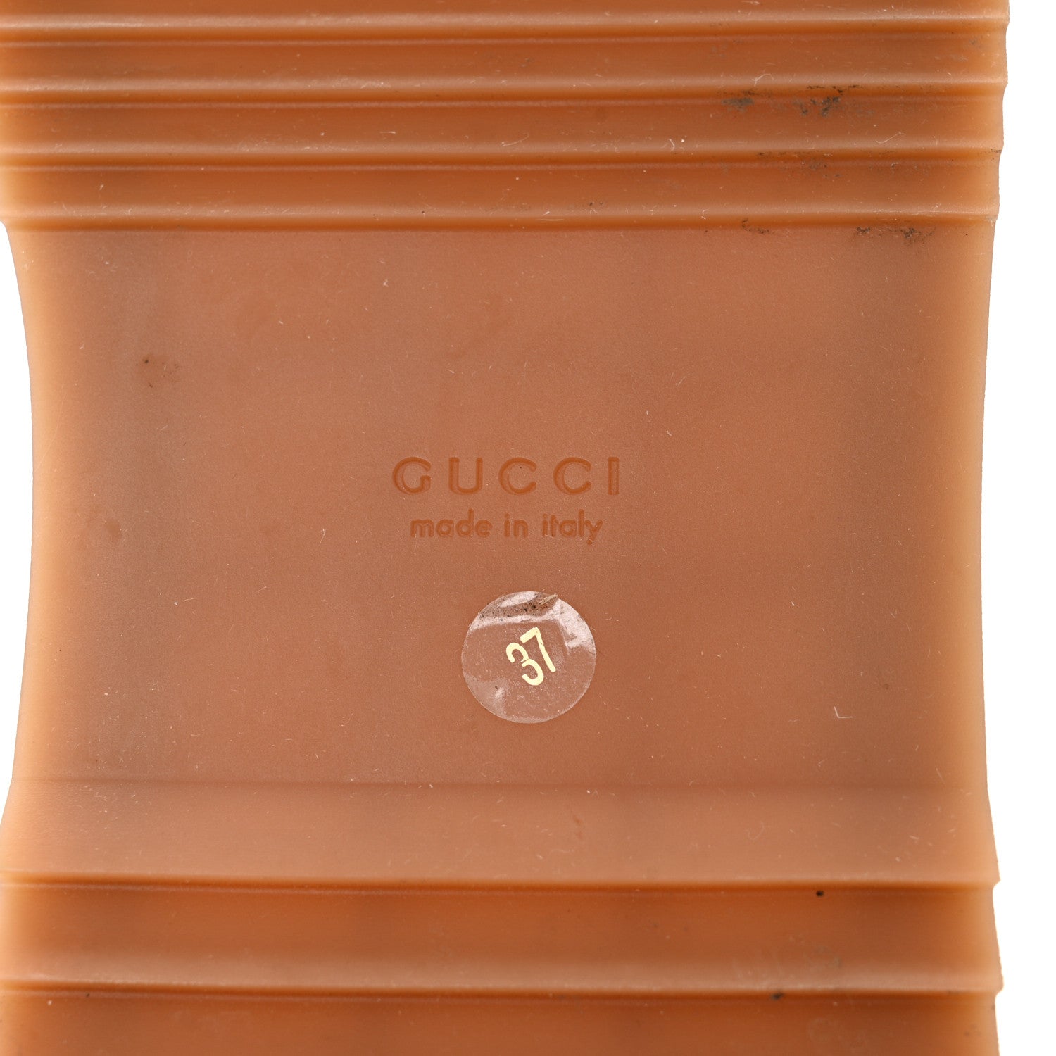 Gucci Jacquard GG Monogram Angelina Platform 55mm Slide Sandals 37 New Shamarock 7 of 9
