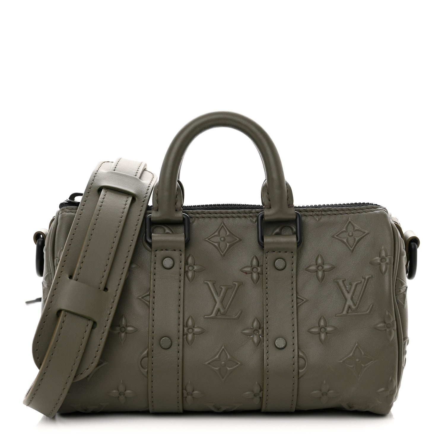 Louis Vuitton Monogram Seal Keepall XS Khaki 1 of 11